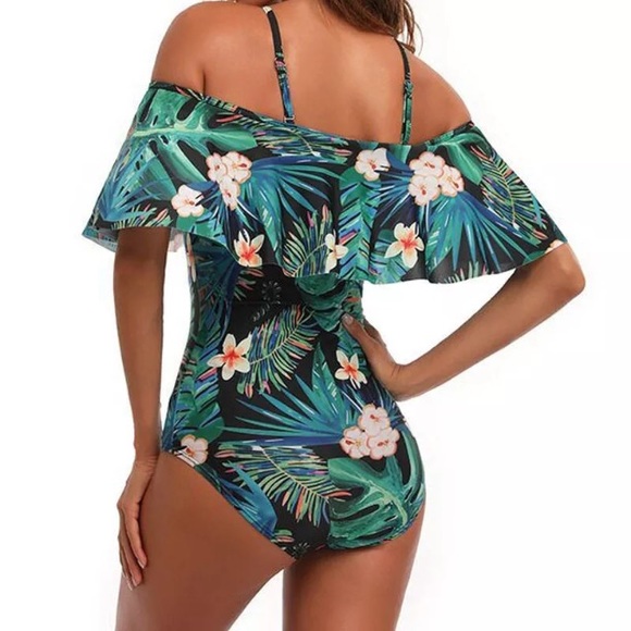 ❤️❤️❤️❤️❤️RAINFOREST MONOKINI BATHING SUIT - Picture 3 of 6